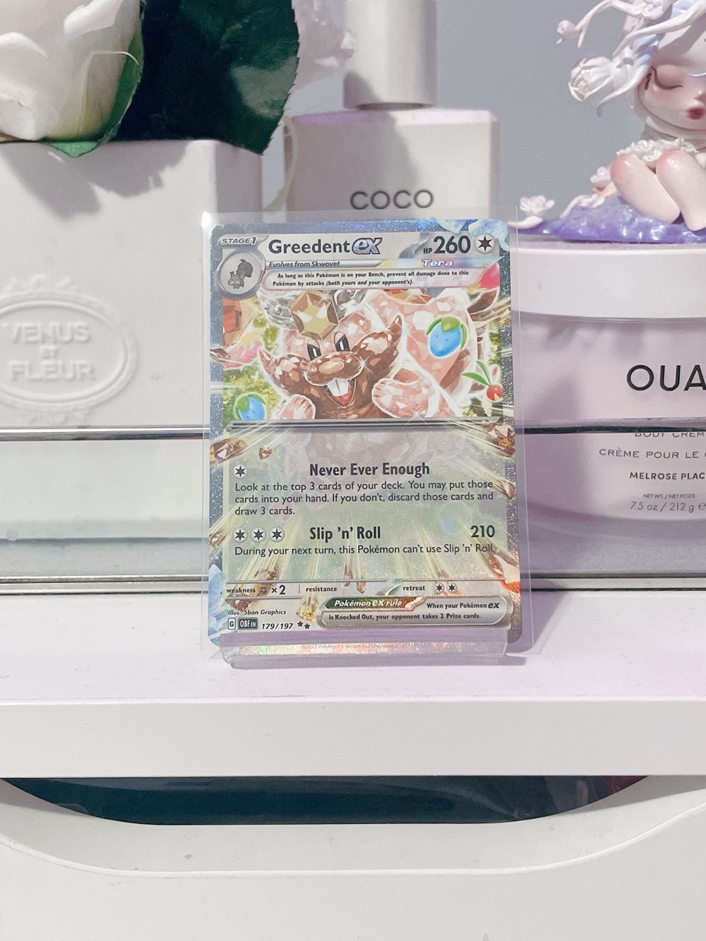 Pokemon Greedent Card